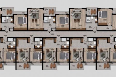 Продажа квартиры  в Эрдемли, Мерсине, Турция студия, 47м2, №227916 – фото 18
