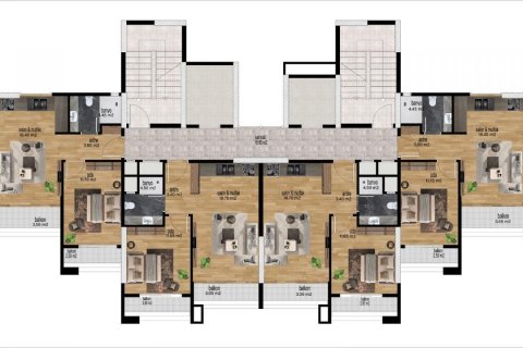 Продажа квартиры  в Томюке, Мерсине, Турция 2 комн., 44м2, №227918 – фото 9