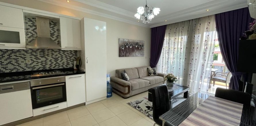 آپارتمان در  Alanya ، ترکیه 1 خوابه ، 55 متر مربع.  شماره 218663