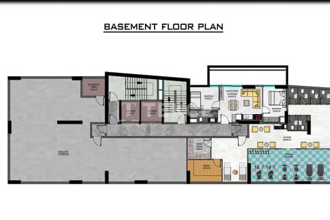 3+1 Penthouse  i Alanya, Antalya, Tyrkiet Nr. 217259 - 28