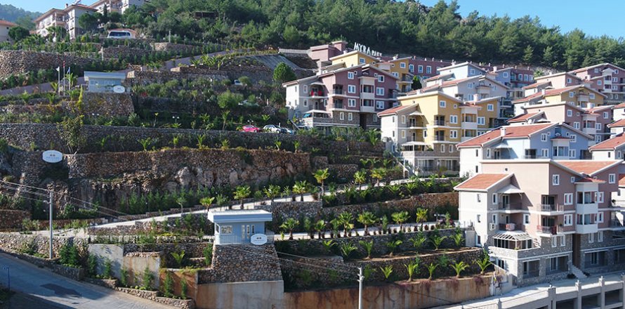 2+1 Lejlighed  i Fethiye, Mugla, Tyrkiet Nr. 212322