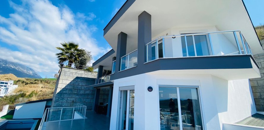 Вилла  5+2 в Каргыджаке, Аланья, Анталья, Турция №213734