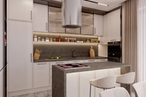 آپارتمان در  Beldibi ، ترکیه 4 خوابه ، 369.7 متر مربع.  شماره 223838 - 2