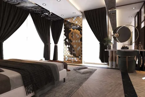 آپارتمان در  Mugla ، ترکیه 4 خوابه ، 219 متر مربع.  شماره 223835 - 6