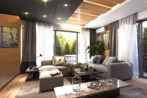 آپارتمان در  Mugla ، ترکیه 4 خوابه ، 219 متر مربع.  شماره 223835 - 7