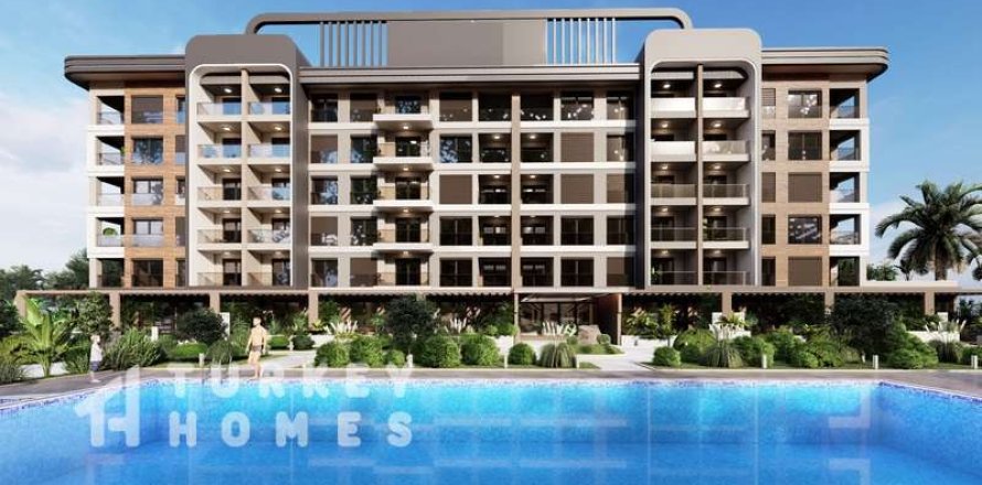 1+1 Lejlighed i Antalya, Tyrkiet Nr. 233485