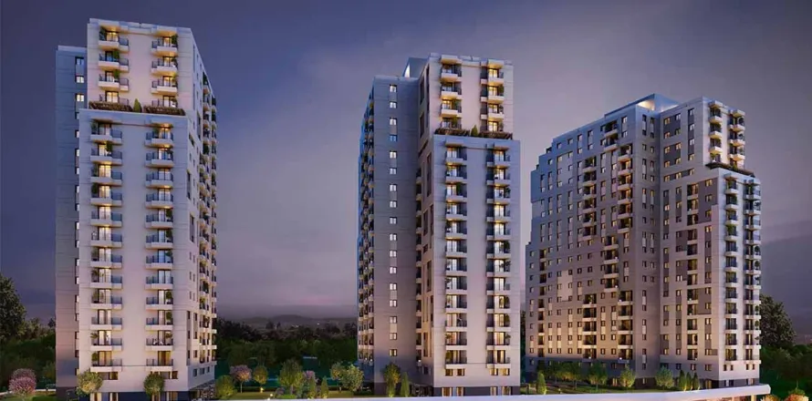 Квартира  2-х ком. в Стамбуле, Турция №213404