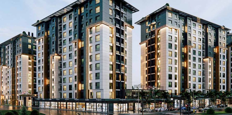 Квартира  5-х ком. в Стамбуле, Турция №213403