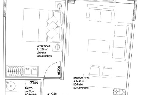 Wohnung  in Mugla, Türkei Nr. 224239 - 4