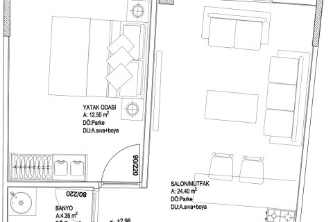 Wohnung  in Mugla, Türkei Nr. 224240 - 4