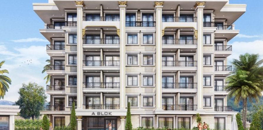 آپارتمان در  Antalya ، ترکیه 1 خوابه ، 41 متر مربع.  شماره 222875