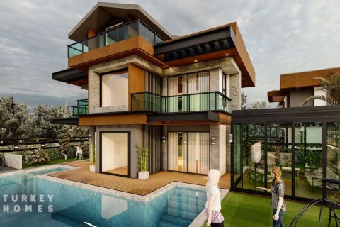 4+1 Villa  i Fethiye, Mugla, Turkiet Nr. 233502