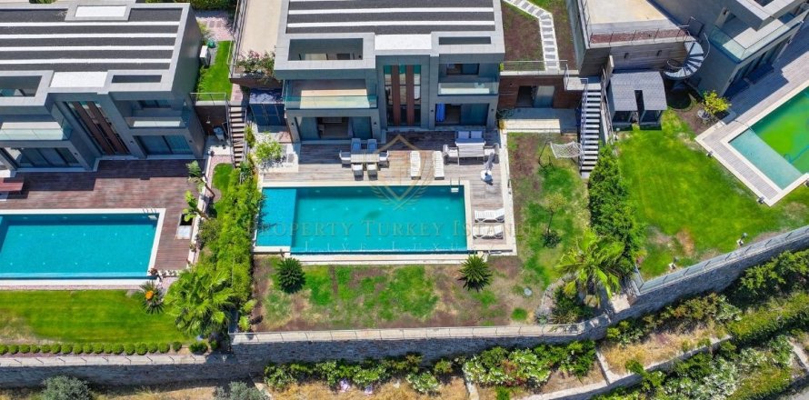 ویلا در Bodrum ، ترکیه 4 خوابه ، 200 متر مربع. شماره 215212