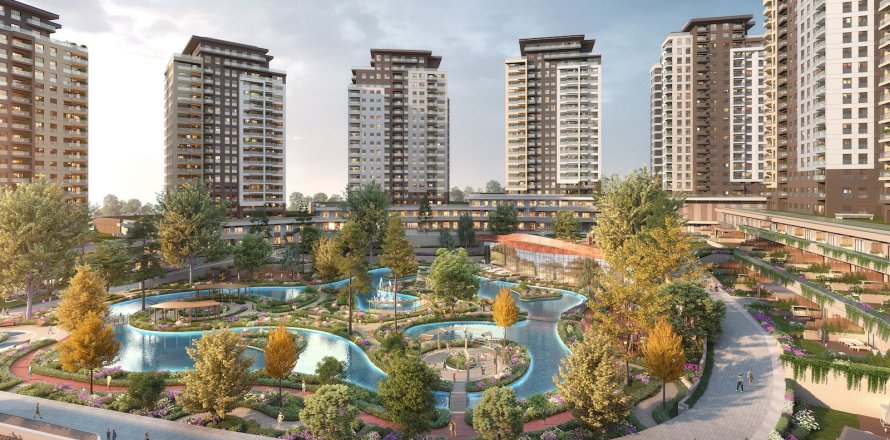 1+1 Lejlighed i Istanbul, Tyrkiet Nr. 228604