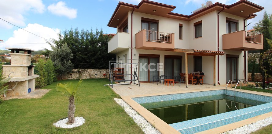 3+1 Villa  i Kas, Antalya, Tyrkiet Nr. 212428