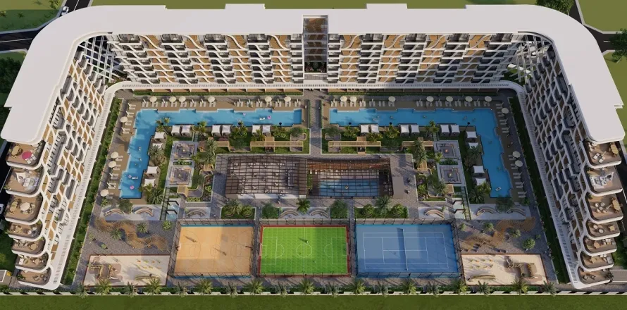 3+1 Leilighet i Aksu, Antalya, Tyrkia Nr. 220935