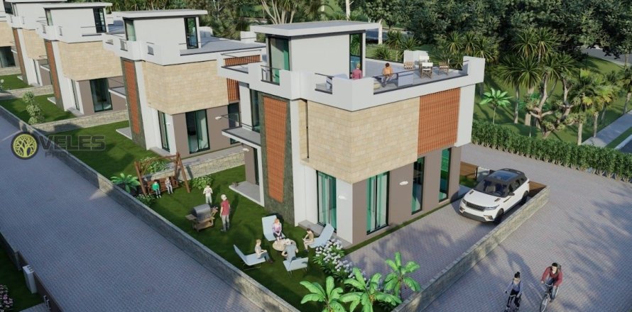 3+1 Villa  in Lapta, Girne, Northern Cyprus No. 214033