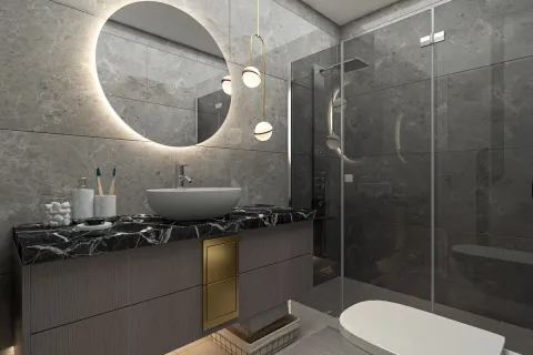 آپارتمان در  Kepez ، ترکیه 1 خوابه ، 59 متر مربع.  شماره 223785 - 7