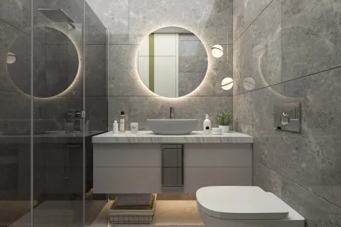 آپارتمان در  Kepez ، ترکیه 1 خوابه ، 59 متر مربع.  شماره 223785 - 6