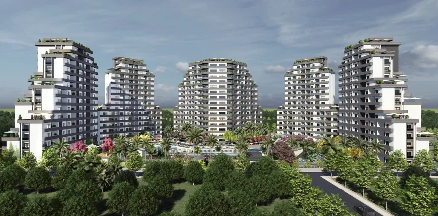 آپارتمان در  Kepez ، ترکیه 1 خوابه ، 59 متر مربع.  شماره 223785