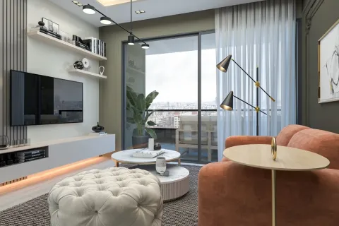 آپارتمان در  Kepez ، ترکیه 1 خوابه ، 59 متر مربع.  شماره 223785 - 12