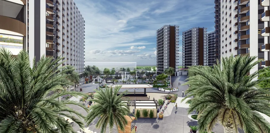 آپارتمان در  Kepez ، ترکیه 2 خوابه ، 105 متر مربع.  شماره 223783