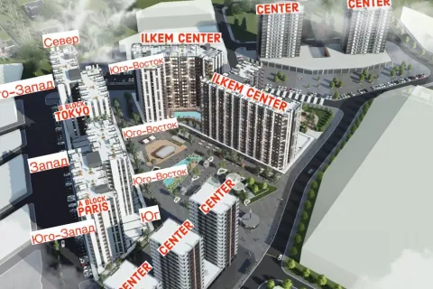 آپارتمان در  Kepez ، ترکیه 2 خوابه ، 105 متر مربع.  شماره 223783 - 11