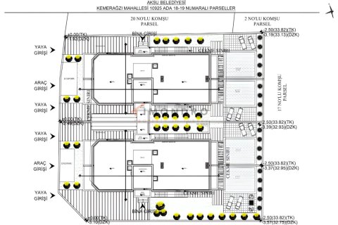 ویلا در  Aksu ، ترکیه 5 خوابه ، 254 متر مربع.  شماره 215649 - 30
