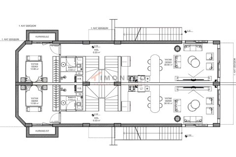 ویلا در  Aksu ، ترکیه 5 خوابه ، 254 متر مربع.  شماره 215649 - 28