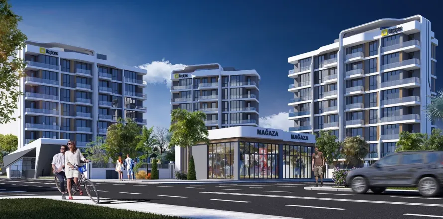 2+1 Leilighet i Aksu, Antalya, Tyrkia Nr. 220803