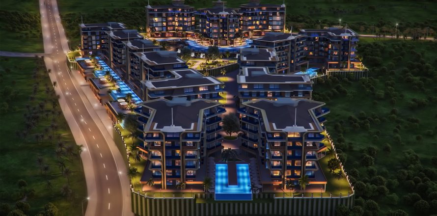 Квартира  1+1 в Кестеле, Анталья, Турция №222970