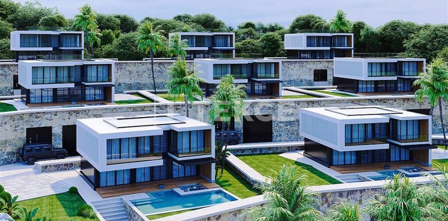 3+1 Villa  i Alanya, Antalya, Turkiet Nr. 217242