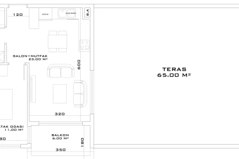 1+1 Lägenhet i Aksu, Antalya, Turkiet Nr. 220762 - 25