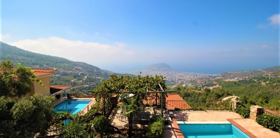 4+1 Villa  i Alanya, Antalya, Tyrkia Nr. 219383