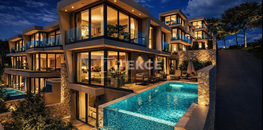 1+1 Villa  i Kas, Antalya, Turkiet Nr. 221566