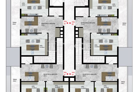 Продажа офиса в Аланье, Анталье, Турция, 55м2, №215848 – фото 21