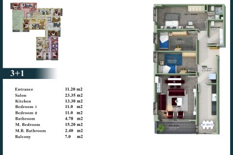 Daire 3+1 İstanbul, Türkiye №233920 - 9