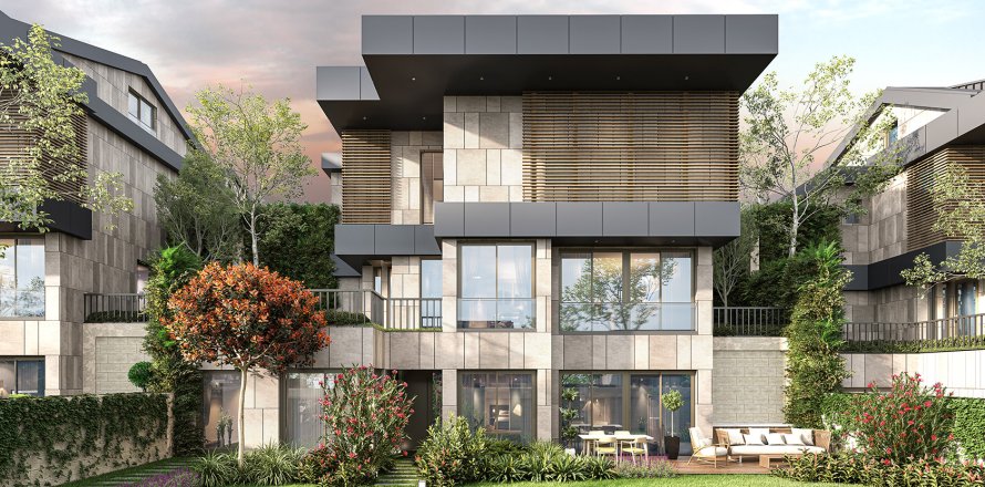 آپارتمان در  Istanbul ، ترکیه 270 متر مربع.  شماره 214711