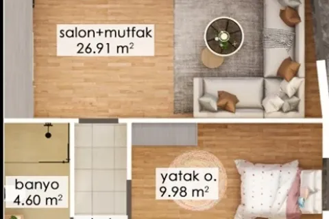2+1 Wohnung  in Mugla, Türkei Nr. 220187 - 10