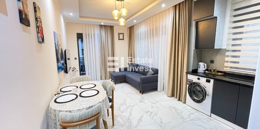 آپارتمان در  Alanya ، ترکیه 1 خوابه ، 55 متر مربع.  شماره 221673