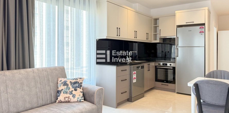 آپارتمان در  Alanya ، ترکیه 1 خوابه ، 45 متر مربع.  شماره 211897