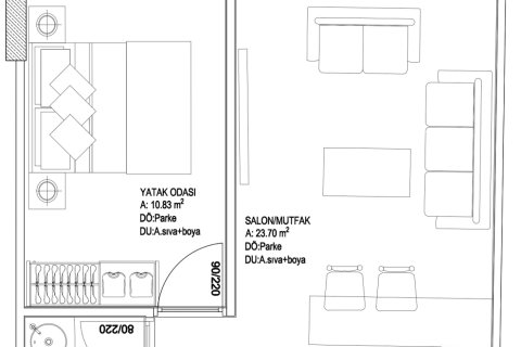 Daire   Muğla, Türkiye №224319 - 4