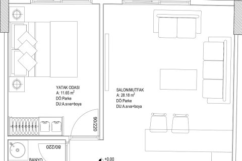 Daire   Muğla, Türkiye №224314 - 4