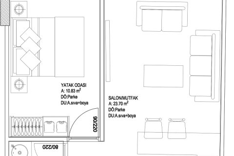 Daire   Muğla, Türkiye №224317 - 4