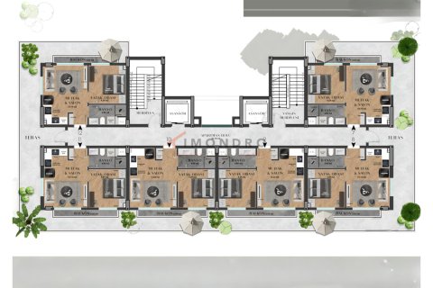 3+1 Lägenhet  i Aksu, Antalya, Turkiet Nr. 219994 - 24