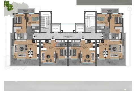 2+1 Lägenhet  i Aksu, Antalya, Turkiet Nr. 219993 - 28