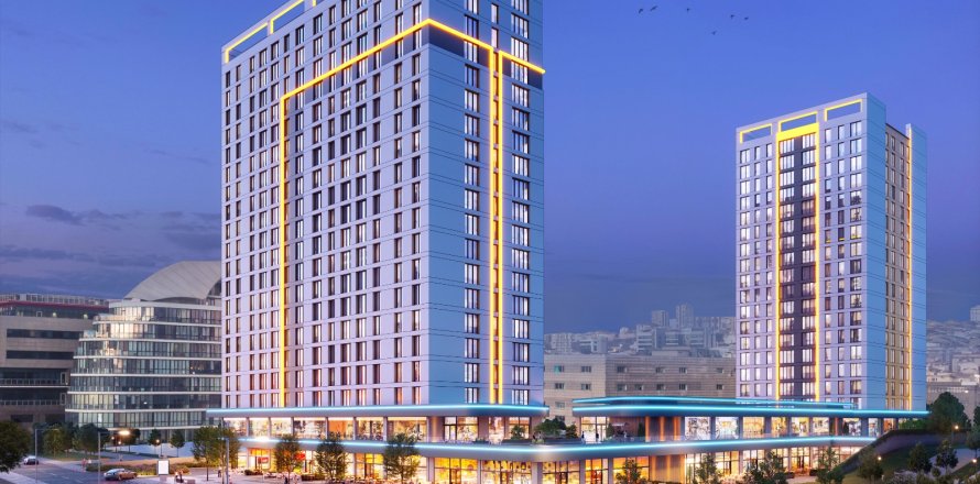 3+1 Lejlighed  i Istanbul, Tyrkiet Nr. 211889