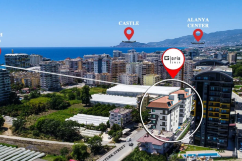 2+1 Lejlighed  i Mahmutlar, Antalya, Tyrkiet Nr. 217340 - 4