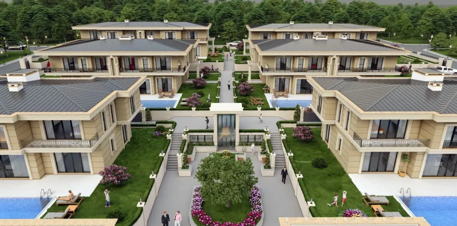 Вилла 5+1 в Стамбуле, Турция №222041