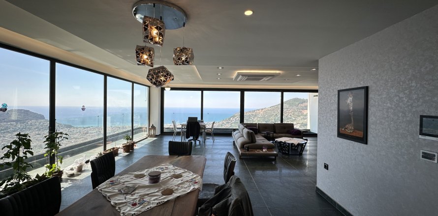 4+1 Villa  i Alanya, Antalya, Tyrkia Nr. 218490